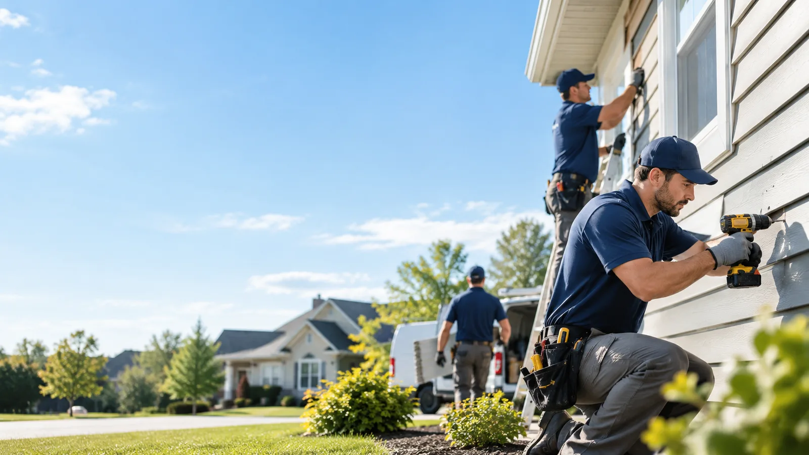 Commercial Siding Repair in Levant, ME